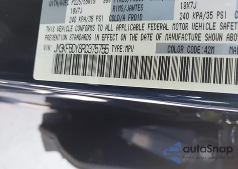 2024 Mazda Cx-5 2.5 Turbo Premium z USA, uszkodzony, nr VIN JM3KFBDY8R0375755